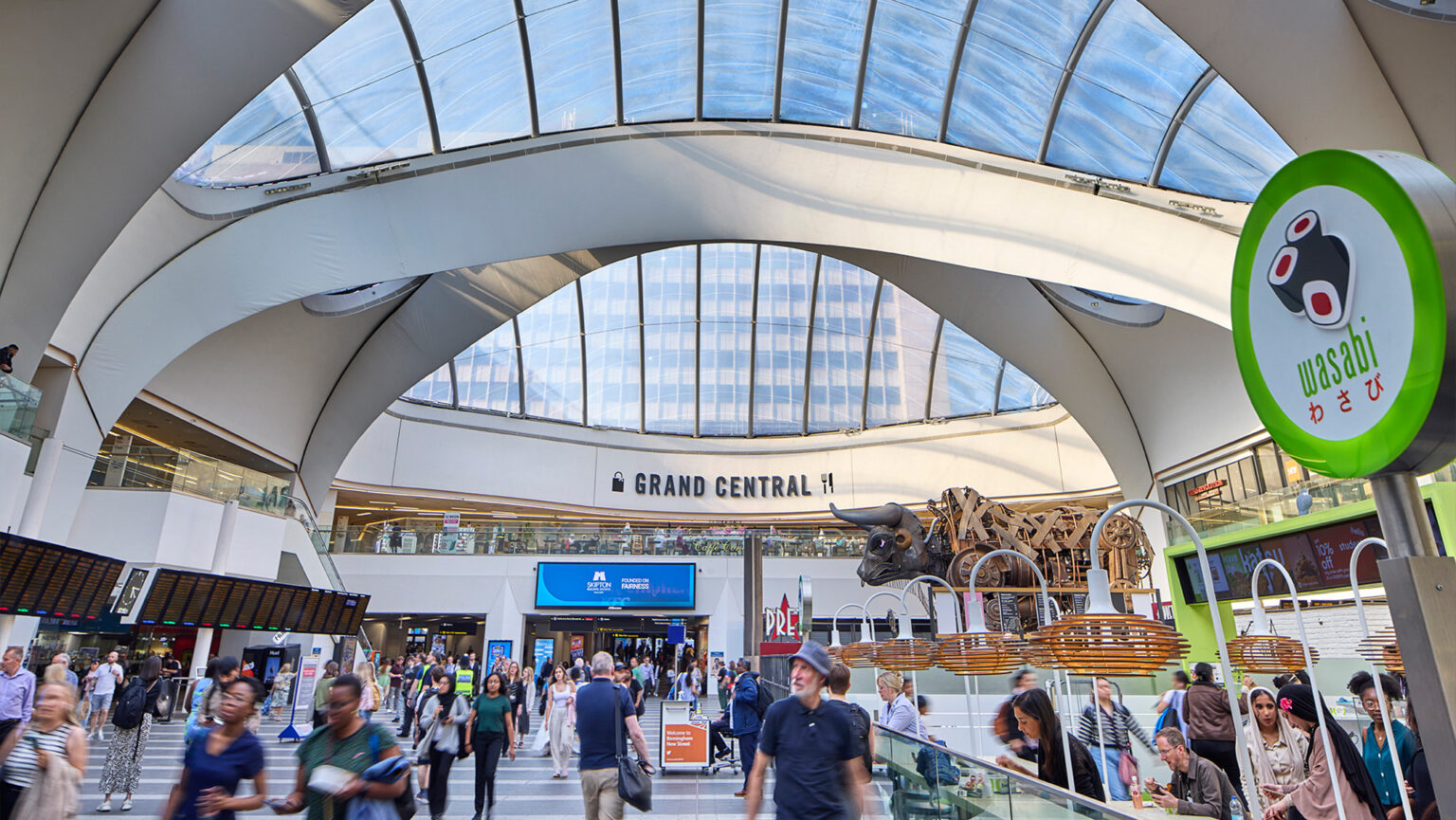 Travel via Birmingham New Street Station