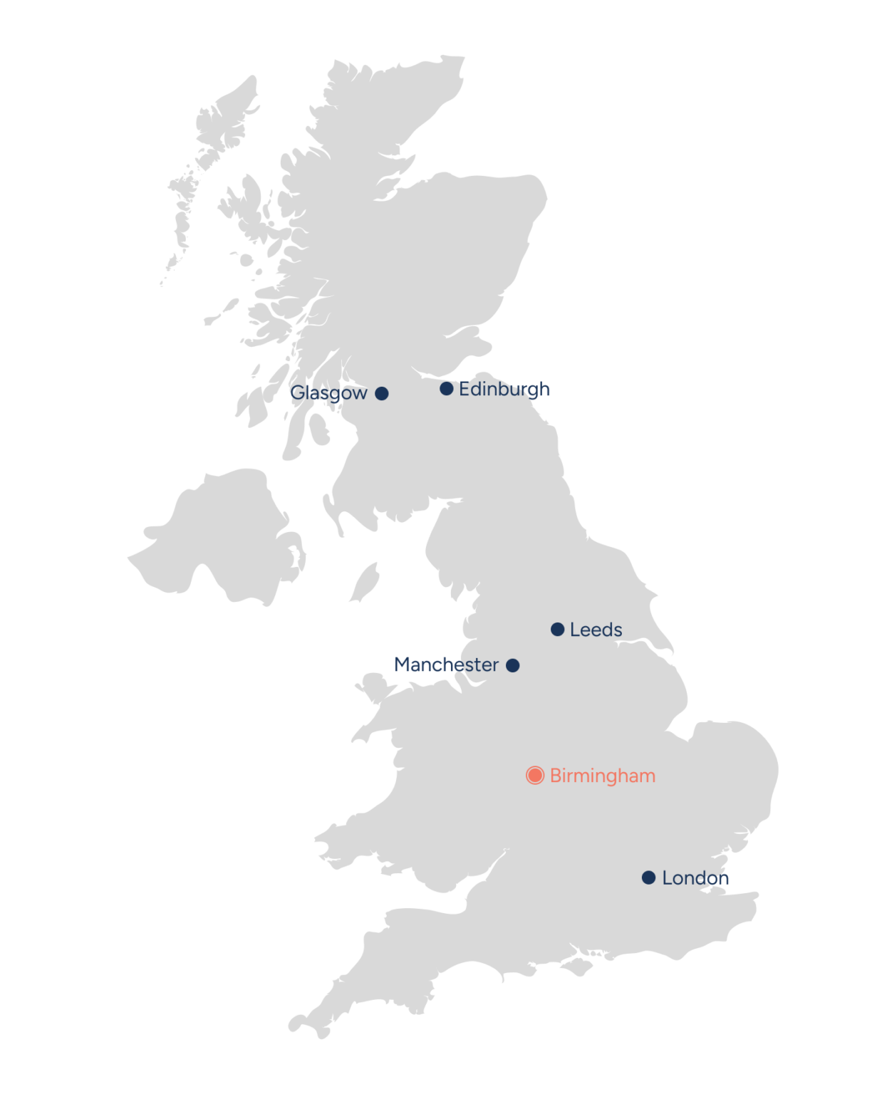 Travel from major UK cities