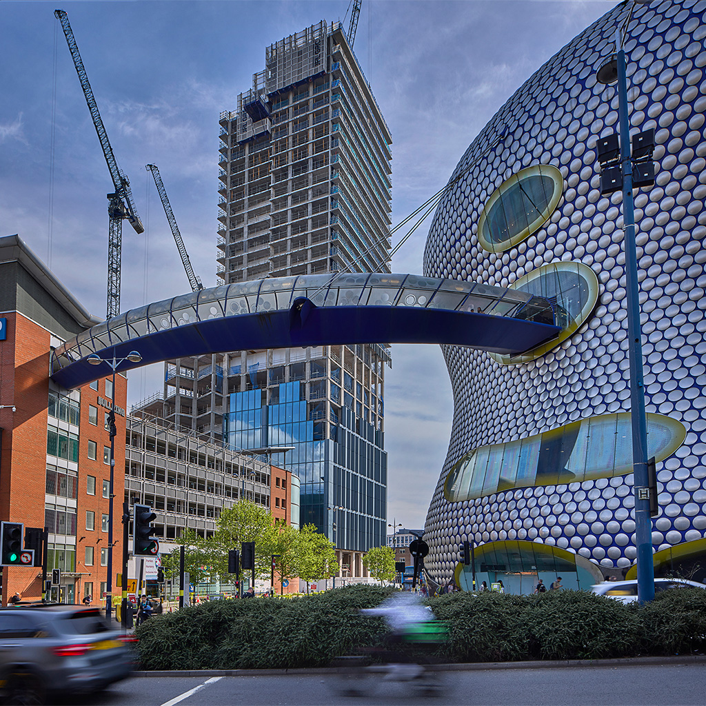 The Bullring is opposite BEORMA TOWER